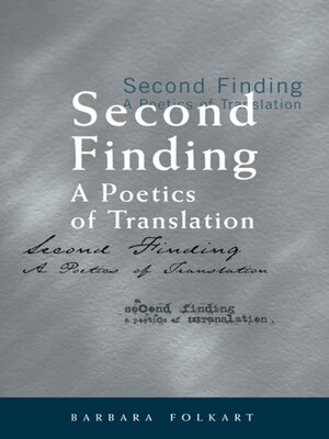 cover image of Second Finding